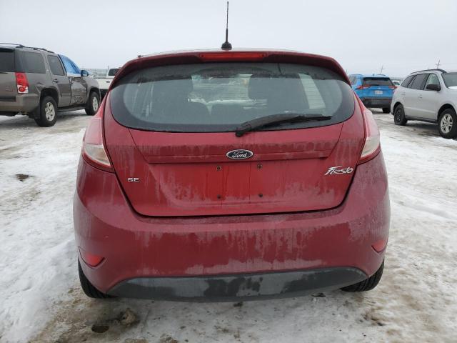 3FADP4EJ5HM154126 - 2017 FORD FIESTA SE RED photo 6