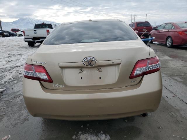 4T1BF3EK8BU705025 - 2011 TOYOTA CAMRY BASE TAN photo 6