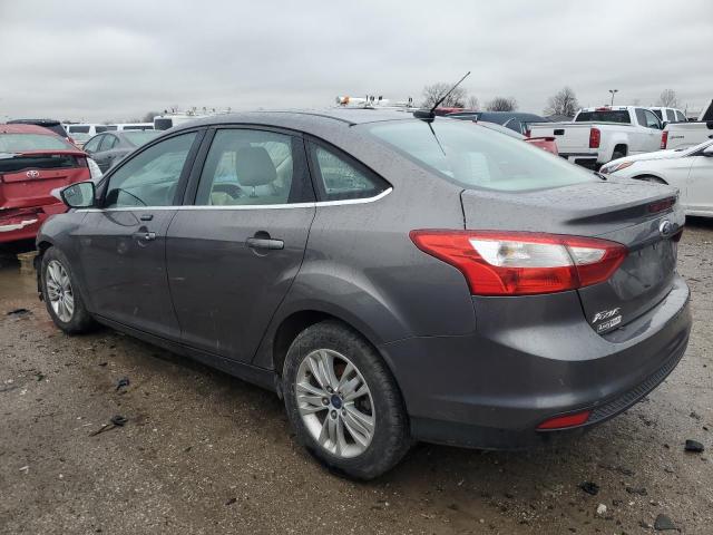 1FAHP3H23CL251691 - 2012 FORD FOCUS SEL GRAY photo 2