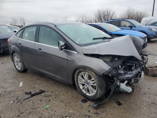 1FAHP3H23CL251691 - 2012 FORD FOCUS SEL GRAY photo 4