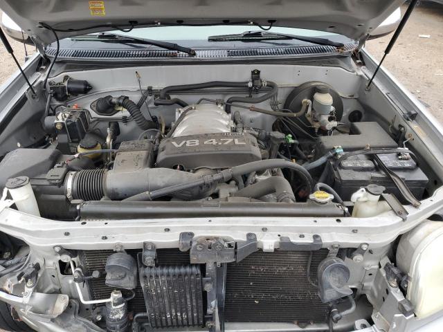 5TBRT34103S435825 - 2003 TOYOTA TUNDRA ACCESS CAB SR5 SILVER photo 11