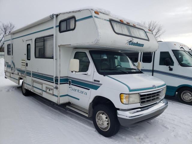 1FDKE30G7THA34253 - 1996 COACH MOTOR HOME E350 CUTAWAY VAN WHITE photo 1