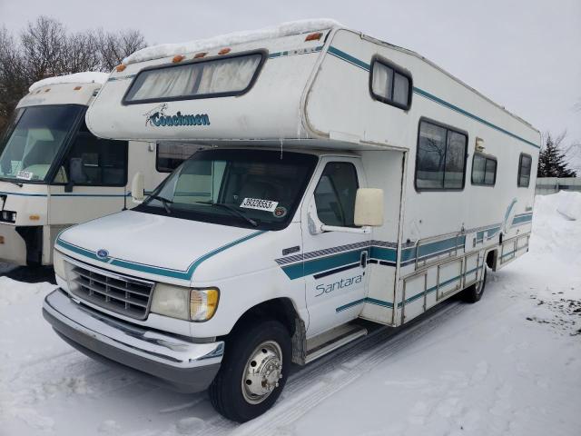 1FDKE30G7THA34253 - 1996 COACH MOTOR HOME E350 CUTAWAY VAN WHITE photo 2