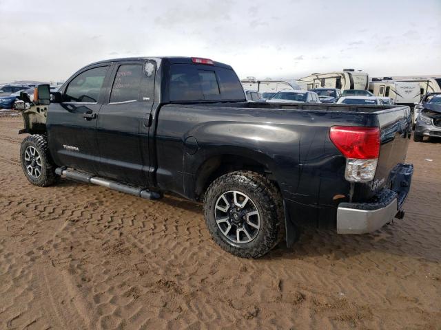 5TFUY5F10CX252981 - 2012 TOYOTA TUNDRA DOUBLE CAB SR5 BLACK photo 2