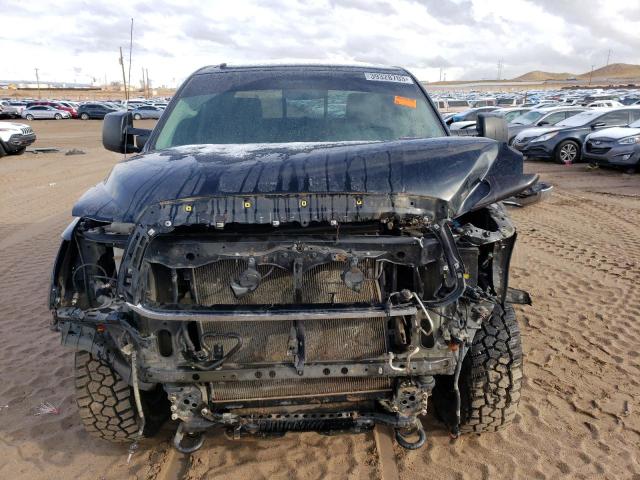 5TFUY5F10CX252981 - 2012 TOYOTA TUNDRA DOUBLE CAB SR5 BLACK photo 5