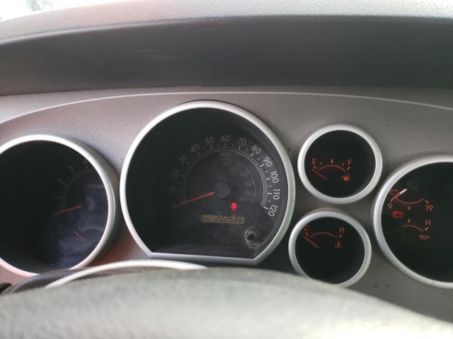 5TFUY5F10CX252981 - 2012 TOYOTA TUNDRA DOUBLE CAB SR5 BLACK photo 9