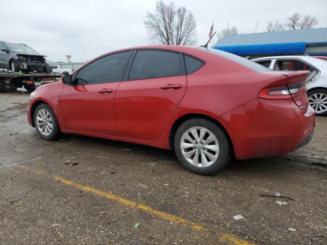 1C3CDFDH3ED823563 - 2014 DODGE DART SE AERO RED photo 2