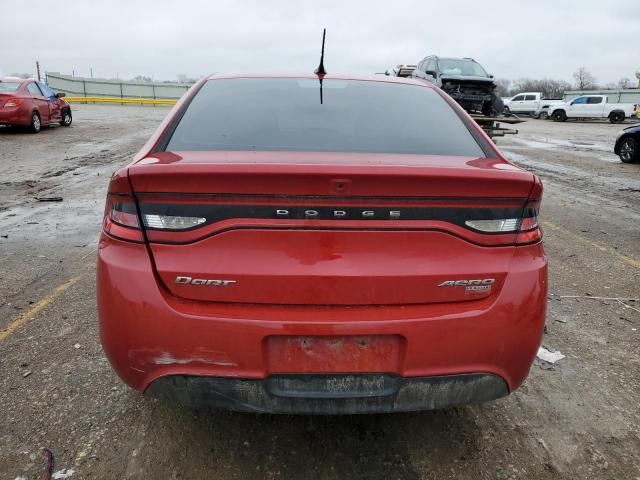 1C3CDFDH3ED823563 - 2014 DODGE DART SE AERO RED photo 6