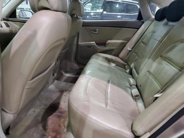 KMHFC46F07A173702 - 2007 HYUNDAI AZERA SE BEIGE photo 10