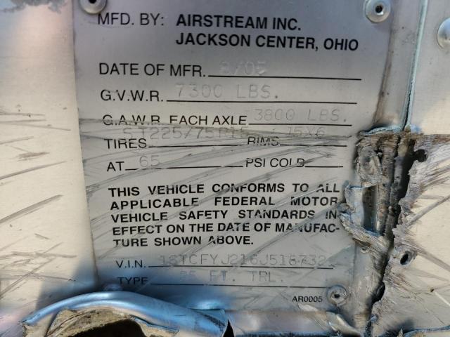 1STCFYJ216J518732 - 2006 AIRS INTERNATIO 银色 照片 10