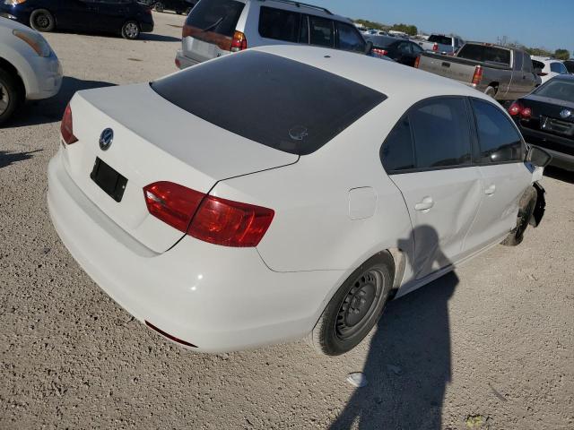 3VW2K7AJ0CM469803 - 2012 VOLKSWAGEN JETTA BASE Սպիտակ լուսանկար 4