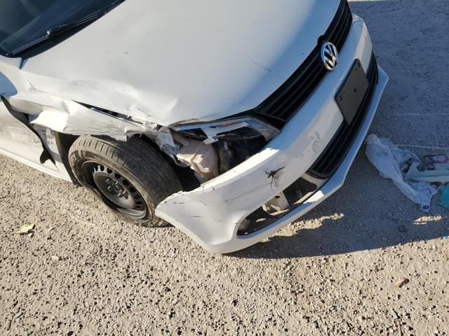 3VW2K7AJ0CM469803 - 2012 VOLKSWAGEN JETTA BASE Սպիտակ լուսանկար 9