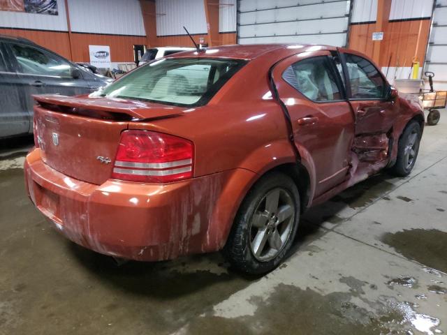 1B3LD76M98N688178 - 2008 DODGE AVENGER R/T ORANGE photo 3