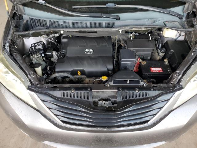 5TDKK3DC8CS278025 - 2012 TOYOTA SIENNA LE GRAY photo 12