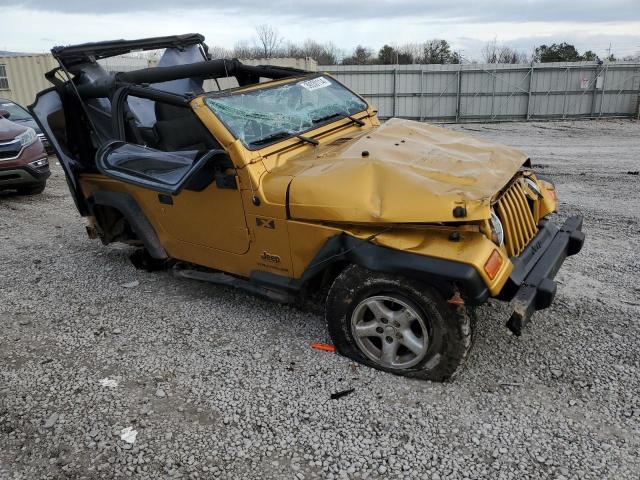 1J4FA39S03P321264 - 2003 JEEP WRANGLER COMMANDO GOLD photo 4