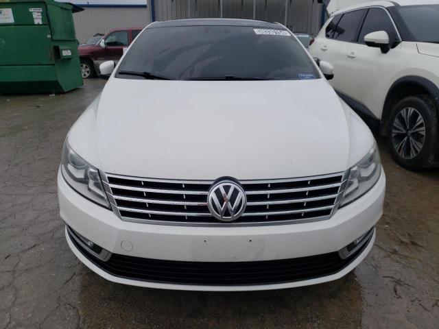 WVWRN7AN0EE527865 - 2014 VOLKSWAGEN CC LUXURY WHITE photo 5