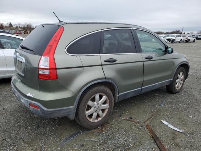 JHLRE48567C021396 - 2007 HONDA CR-V EX GREEN photo 3