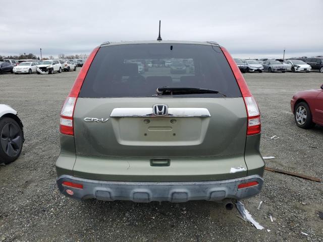 JHLRE48567C021396 - 2007 HONDA CR-V EX GREEN photo 6