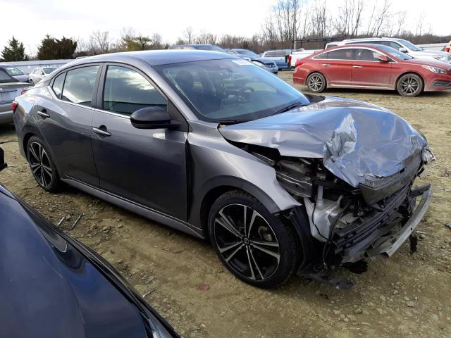 3N1AB8DV3LY268203 - 2020 NISSAN SENTRA SR CHARCOAL photo 4