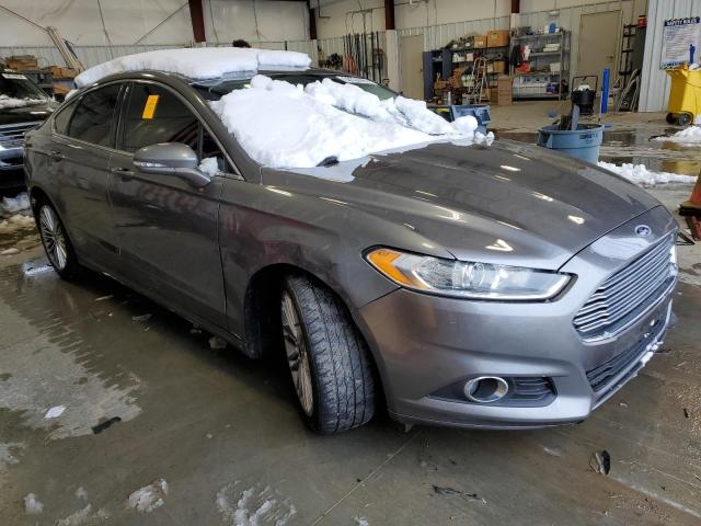 3FA6P0H92ER307336 - 2014 FORD FUSION SE SILVER photo 4