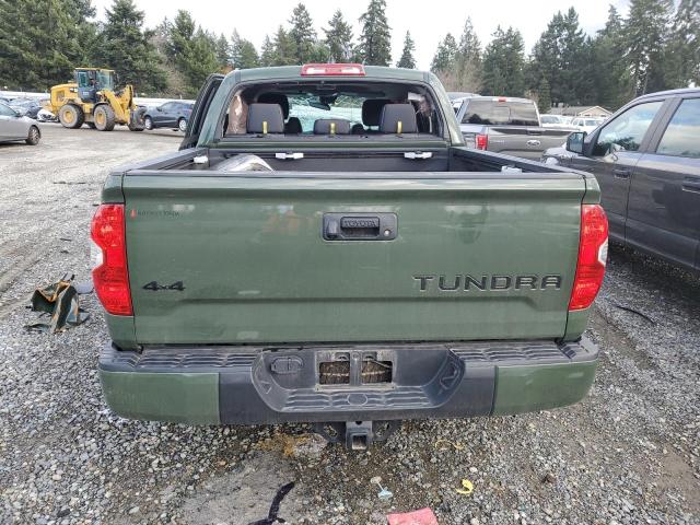 5TFDY5F11LX924854 - 2020 TOYOTA TUNDRA CREWMAX SR5 GREEN photo 6