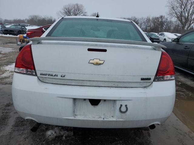 2G1WB5E3XC1234698 - 2012 CHEVROLET IMPALA LT WHITE photo 6