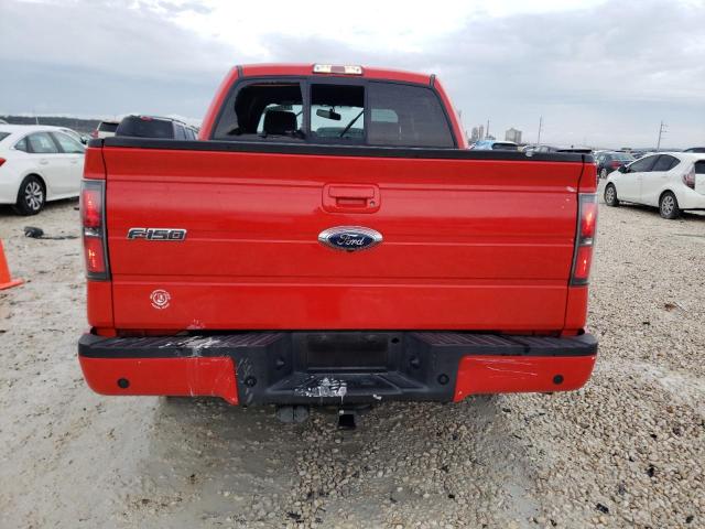 1FTFW1CT0CFC02004 - 2012 FORD F150 SUPERCREW RED photo 6