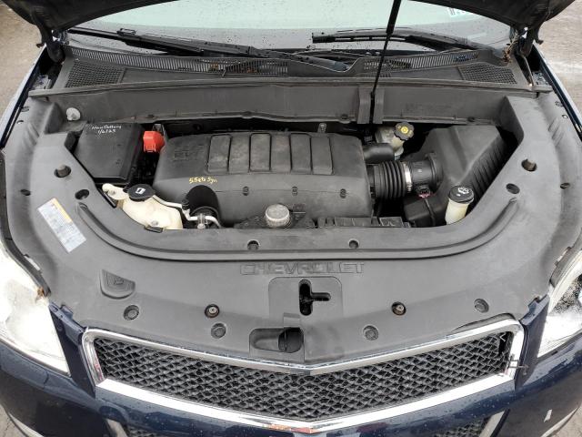 1GNKVFED4BJ353242 - 2011 CHEVROLET TRAVERSE LS BLUE photo 11