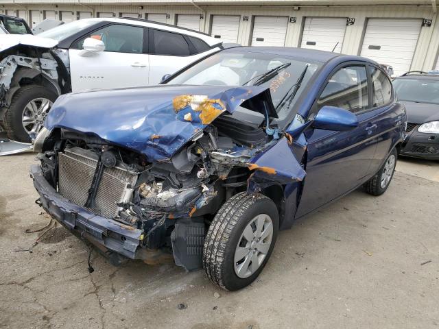 KMHCM36C88U073153 - 2008 HYUNDAI ACCENT GS BLUE photo 1