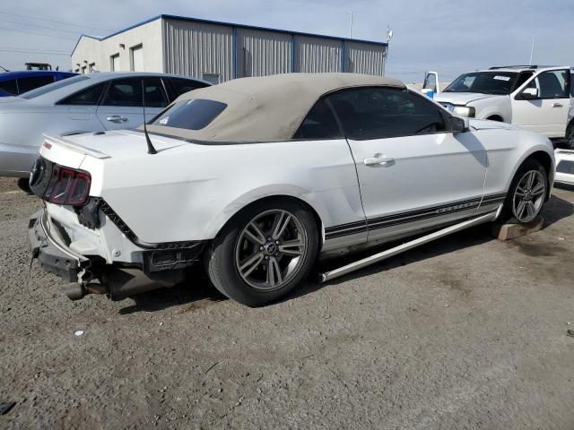 1ZVBP8EM6D5239802 - 2013 FORD MUSTANG WHITE photo 3