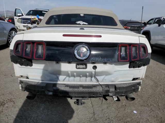 1ZVBP8EM6D5239802 - 2013 FORD MUSTANG WHITE photo 6