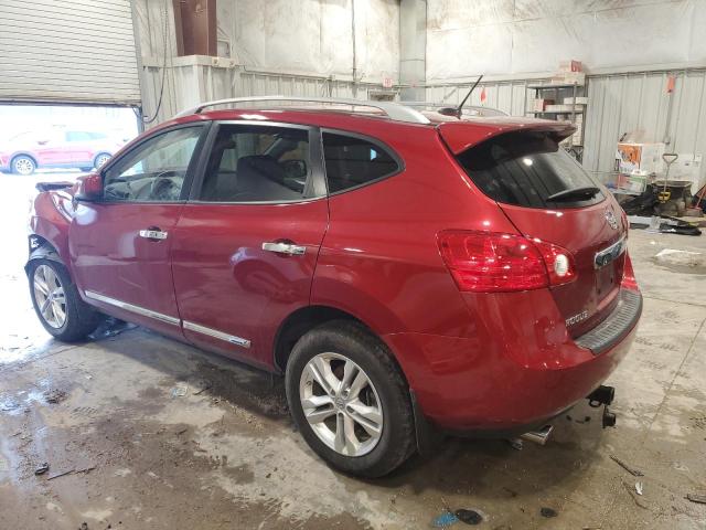 JN8AS5MVXCW381749 - 2012 NISSAN ROGUE S RED photo 2