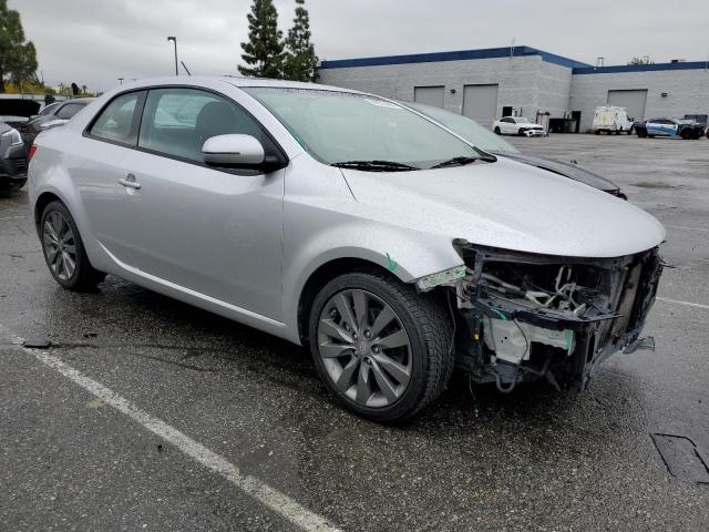 KNAFW6A34D5742511 - 2013 KIA FORTE SX SILVER photo 4