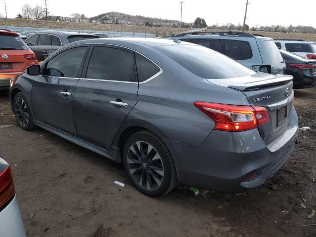 3N1AB7AP0KY363686 - 2019 NISSAN SENTRA S GRAY photo 2