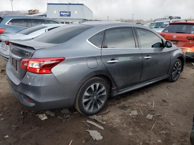 3N1AB7AP0KY363686 - 2019 NISSAN SENTRA S GRAY photo 3