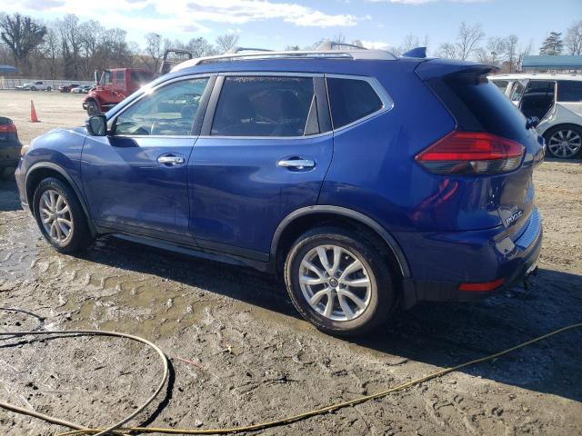 JN8AT2MT5HW145379 - 2017 NISSAN ROGUE S BLUE photo 2