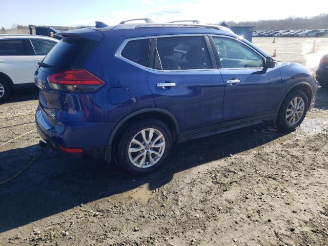 JN8AT2MT5HW145379 - 2017 NISSAN ROGUE S BLUE photo 3