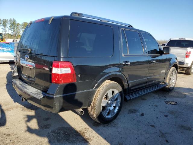 1FMFU19588LA23664 - 2008 FORD EXPEDITION LIMITED BLACK photo 3