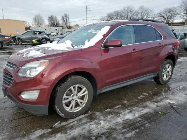 2GNALCEK1G6187149 - 2016 CHEVROLET EQUINOX LT RED photo 1