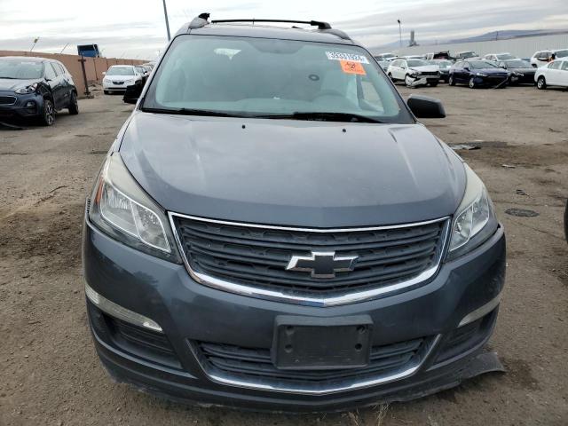 1GNKRFKD1DJ137764 - 2013 CHEVROLET TRAVERSE LS GRAY photo 5