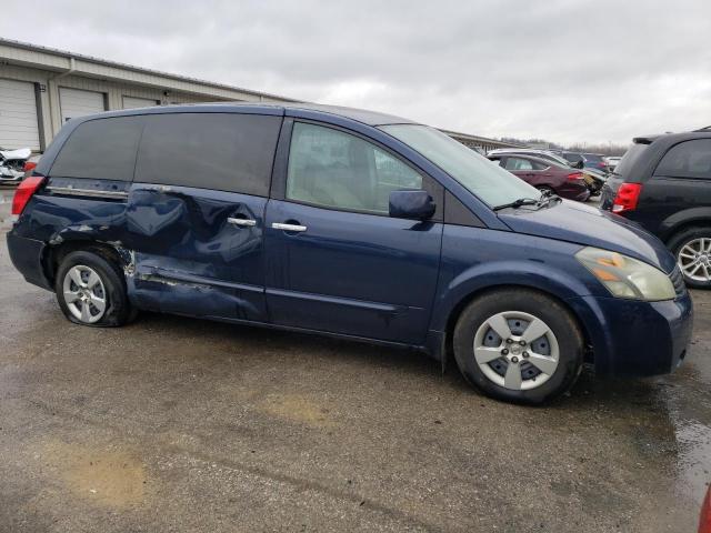 5N1BV28U18N101832 - 2008 NISSAN QUEST S BLUE photo 4