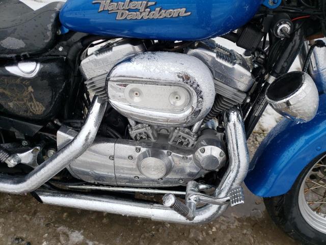 1HD4CAM114K428217 - 2004 HARLEY-DAVIDSON XL883 BLUE photo 7