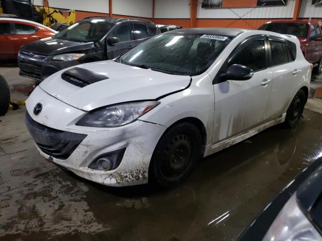 JM1BL1N38D1738878 - 2013 MAZDA SPEED 3 WHITE photo 1