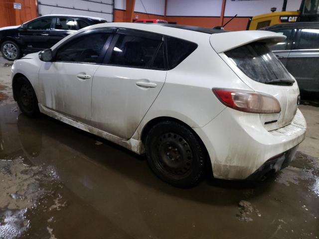 JM1BL1N38D1738878 - 2013 MAZDA SPEED 3 WHITE photo 2