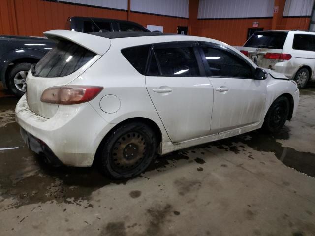 JM1BL1N38D1738878 - 2013 MAZDA SPEED 3 WHITE photo 3