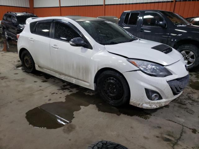 JM1BL1N38D1738878 - 2013 MAZDA SPEED 3 WHITE photo 4