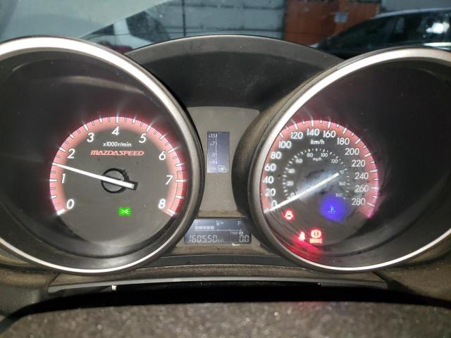 JM1BL1N38D1738878 - 2013 MAZDA SPEED 3 WHITE photo 9