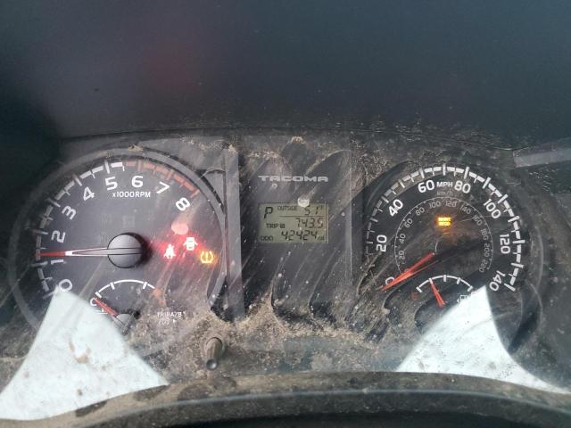 5TFRX5GN4HX098101 - 2017 TOYOTA TACOMA ACCESS CAB ვერცხლისფერი ფოტო 9