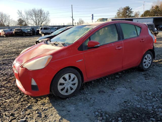 JTDKDTB34D1537668 - 2013 TOYOTA PRIUS C RED photo 1