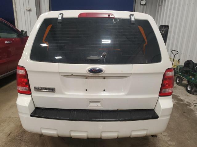 1FMCU0C79CKB53765 - 2012 FORD ESCAPE XLS WHITE photo 6